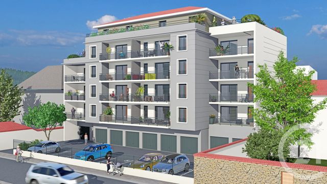 Appartement T2 à vendre - 2 pièces - 46,54 m2 - Bourgoin Jallieu - 38 - RHONE-ALPES
