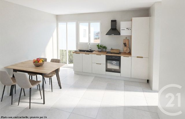 Appartement T2 &agrave; vendre - 2 pi&egrave;ces - 54,91 m2 - Bourgoin Jallieu - 38 - RHONE-ALPES