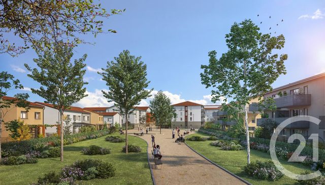 Appartement à vendre - 3 pièces - 65,41 m2 - La Verpilliere - 38 - RHONE-ALPES