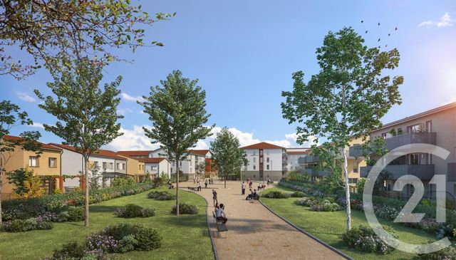 Appartement T2 &agrave; vendre - 2 pi&egrave;ces - 41,70 m2 - La Verpilliere - 38 - RHONE-ALPES